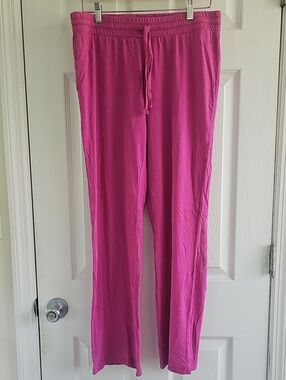 Mod-O-Doc Women's Pink Drawstring Lounge Pants